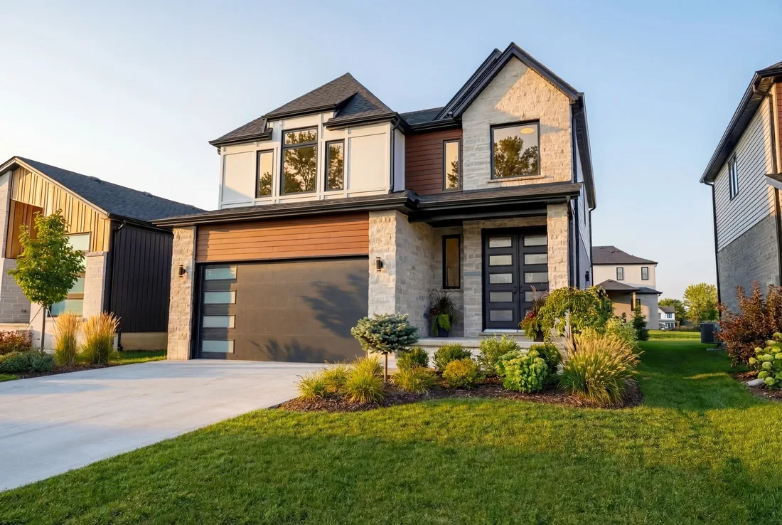 Starlit Homes — Two-storey custom, Ausable Bluffs